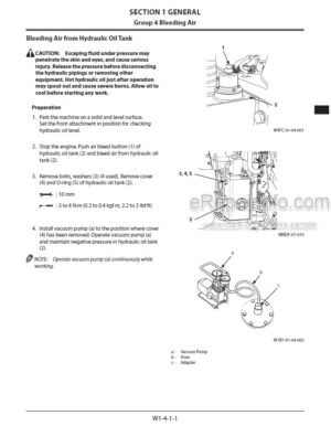 Photo 3 - Kawasaki 62Z7 Shop Manual Wheel Loader