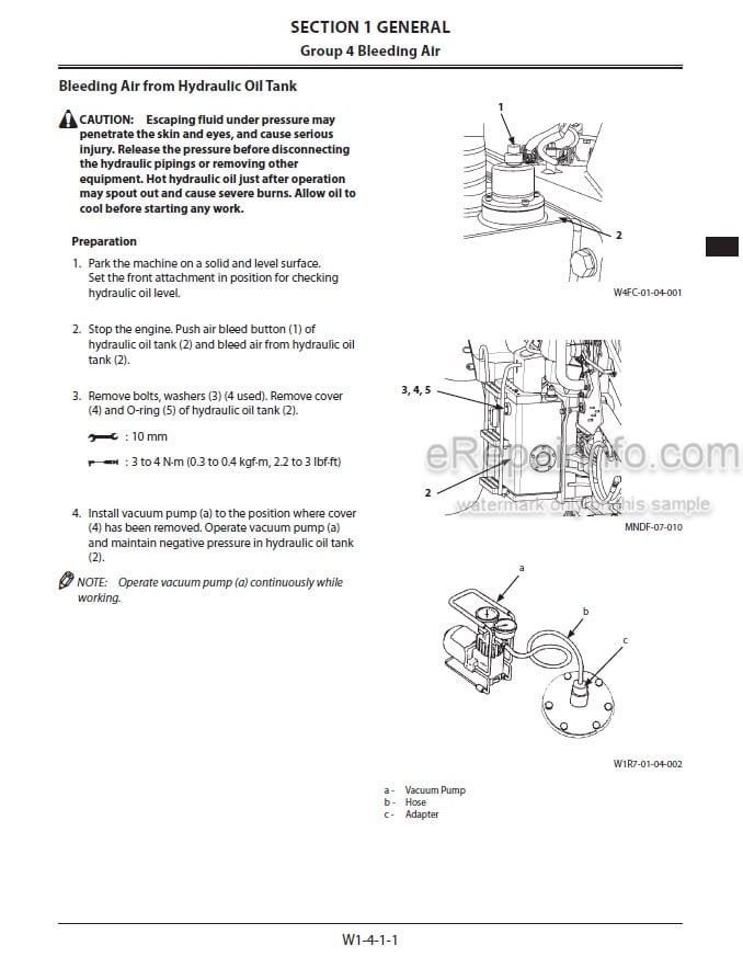 Photo 1 - Kawasaki 62Z7 Shop Manual Wheel Loader