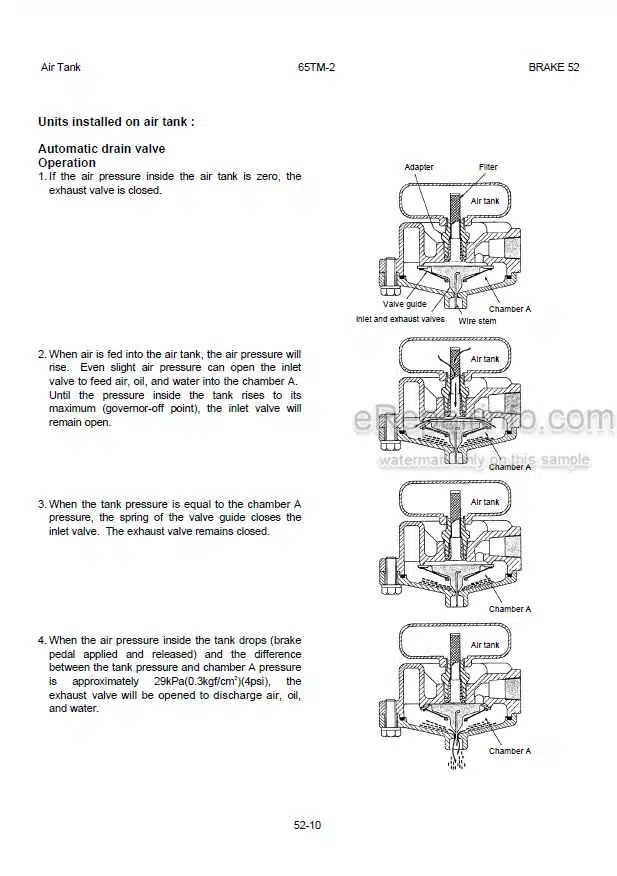 Photo 1 - Kawasaki 65TM-2 Shop Manual Wheel Loader 93207-00141