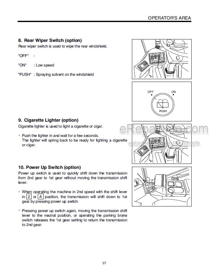 Photo 1 - Kawasaki 65ZIV-2 Operation & Maintenance Manual Wheel Loader 93107-00031