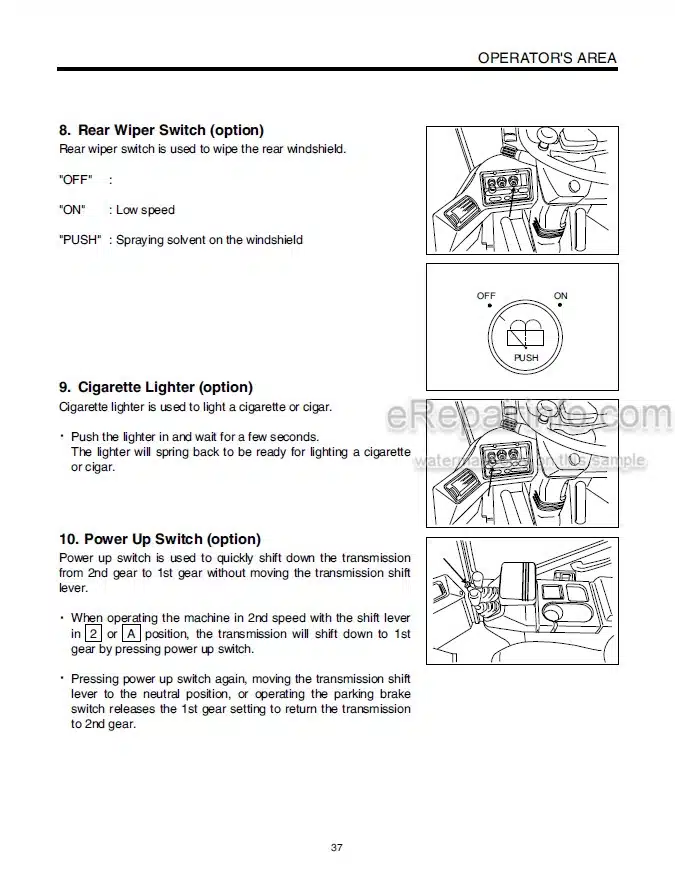 Photo 1 - Kawasaki 65ZIV-2 Operation & Maintenance Manual Wheel Loader 93107-00031