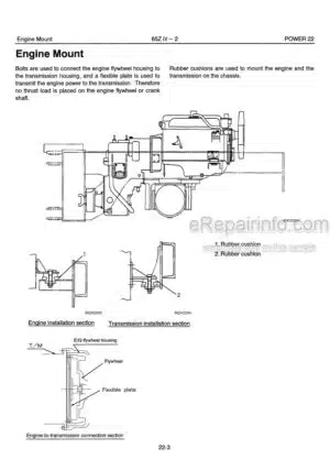 Photo 7 - Kawasaki 65ZIV-2 Shop Manual Wheel Loader