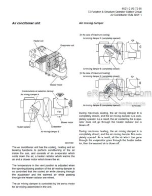 Photo 2 - Kawasaki 65ZV-2 Shop Manual Wheel Loader 93207-00851