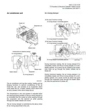 Photo 7 - Kawasaki 65ZV-2 Shop Manual Wheel Loader 93207-00851