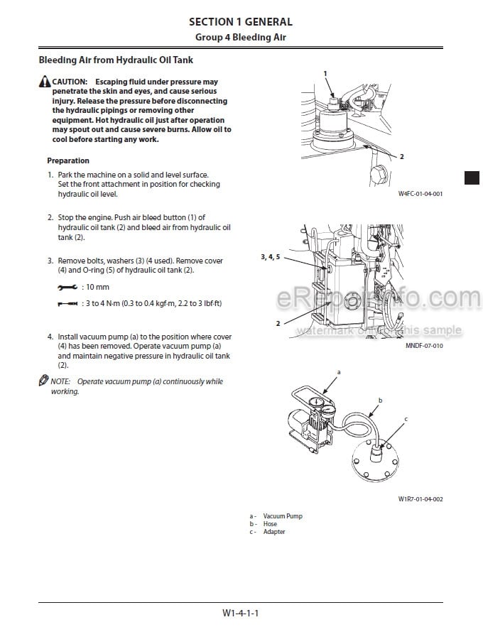 Photo 1 - Kawasaki 67Z7 Shop Manual Wheel Loader 93207-01041