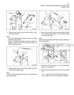 Photo 2 - Kawasaki 70TMV-2 Shop Manual Wheel Loader 93208-00610