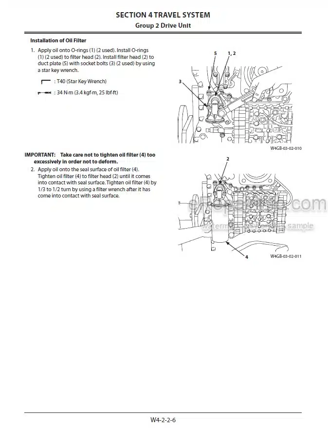 Photo 1 - Kawasaki 70Z7 70TM7 Shop Manual Wheel Loader 93208-00772