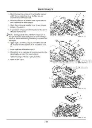 Photo 7 - Kawasaki 70Z7 Operation & Maintenance Manual Wheel Loader