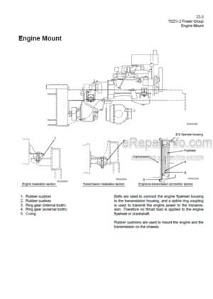 Photo 8 - Kawasaki 70ZIII Shop Manual Wheel Loader
