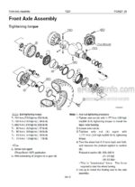 Photo 6 - Kawasaki 70ZV Shop Manual Wheel Loader 93208-00133