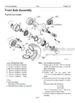 Photo 6 - Kawasaki 70ZV Shop Manual Wheel Loader 93208-00133