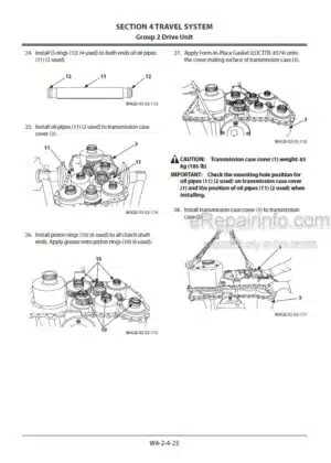 Photo 12 - Kawasaki 80Z6 Shop Manual Wheel Loader