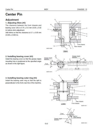 Photo 7 - Kawasaki 70ZV-2 Shop Manual Wheel Loader