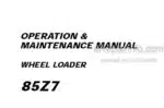 Photo 4 - Kawasaki 85Z7 Operation & Maintenance Manual Wheel Loader