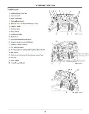 Photo 6 - Kawasaki 90Z5 Operation & Maintenance Manual Wheel Loader 93113-00676