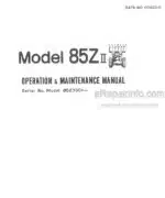 Photo 4 - Kawasaki 85ZII Operation & Maintenance Shovel Loader 01420-5