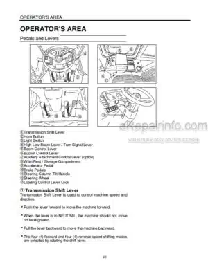 Photo 7 - Kawasaki 80ZIII Operation & Maintenance Manual Wheel Loader AAAO01314-9