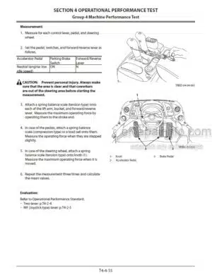 Photo 8 - Kawasaki 95ZIV-3 Shop Manual Wheel Loader