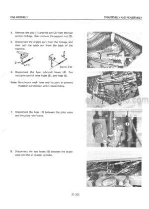 Photo 14 - Kawasaki 90ZIII Shop Manual Wheel Loader