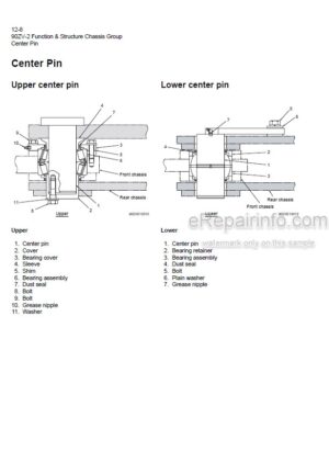 Photo 2 - Kawasaki 90ZV-2 Shop Manual Wheel Loader