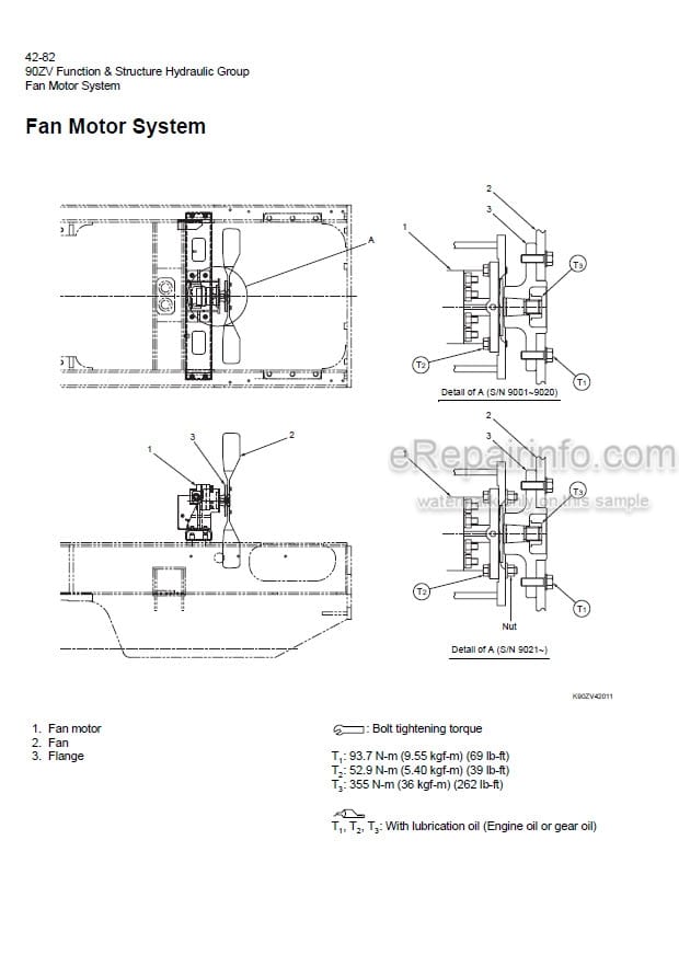 Photo 1 - Kawasaki 90ZV Shop Manual Wheel Loader