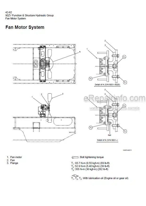 Photo 1 - Kawasaki 90ZV Shop Manual Wheel Loader
