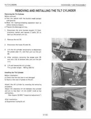 Photo 3 - Kawasaki 95ZIII Shop Manual Wheel Loader