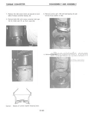 Photo 5 - Kawasaki 95ZII Shop Manual Shovel Loader S1532-7