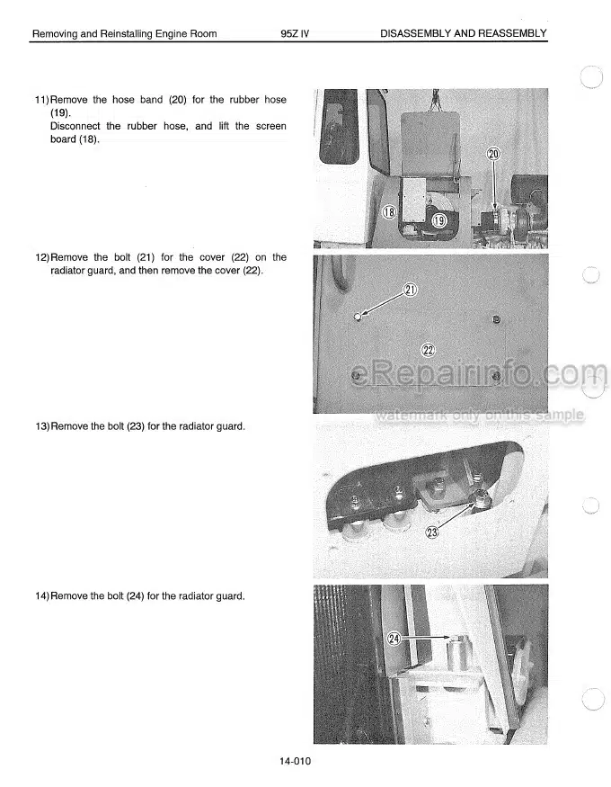 Photo 1 - Kawasaki 95ZIV Shop Manual Wheel Loader AAA-S97C2E14-962