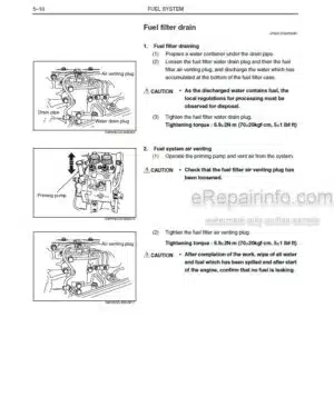 Photo 8 - Kawasaki Hino E13C-VV Shop Manual Diesel Engine