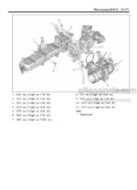 Photo 4 - Kawasaki Isuzu 4HK1 Shop Manual Diesel Engine