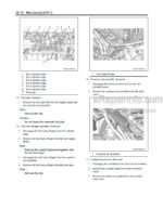 Photo 2 - Kawasaki Isuzu 6HK1 Shop Manual Diesel Engine