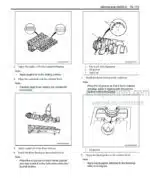 Photo 3 - Kawasaki Isuzu 6WG1 Shop Manual Diesel Engine