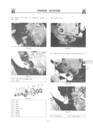 Photo 1 - Kawasaki KSS110Z Shop Manual Shovel Loader S1101-1