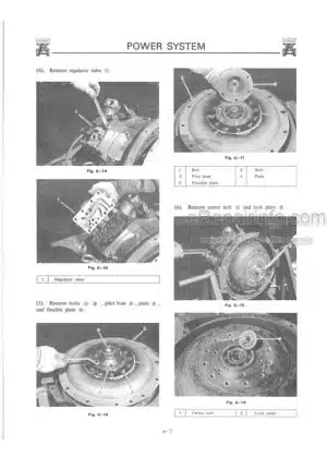 Photo 7 - Kawasaki Super Shovel 70 80Z Shop Manual Shovel Loader S0701-5