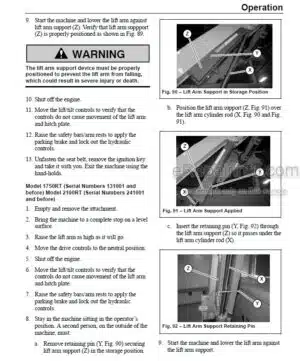 Photo 8 - Gehl RT185 RT215 RT255 Mustang 1850RT 2150RT 2550RT Manitou 1850RT 2150RT 2550RT Service Manual Compact Track Loader 50940649