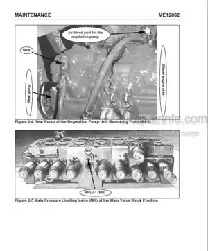 Photo 3 - Mustang ME12002 Service Manual Compact Excavator 909768