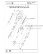 Photo 6 - Mustang ME2503 ME3003 ME3503 ME3703 Service Manual Compact Excavator 918149