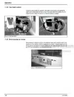 Photo 2 - Mustang ME8003 Compact Excavator Service Manual 918170