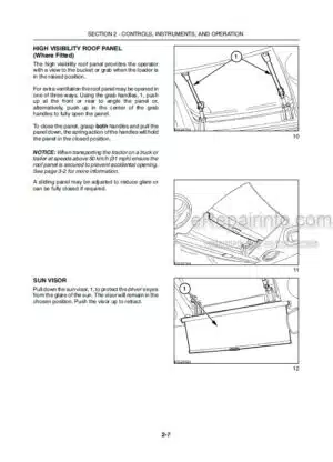 Photo 7 - New Holland T7.175 T7.190 T7.210 T7.225 Sidewinder ll Range Command Power Command Operators Manual Tractor 47771682