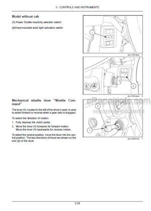Photo 9 - New Holland Powerstar 90 100 110 120 Operators Manual Tractor 51594050