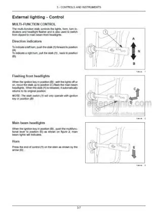 Photo 7 - New Holland T7.230 T7.245 T7.260 Sidewinder II Stage V Operators Manual Tractor April 2019