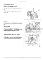 Photo 2 - New Holland T3.50F Operators Manual Tractor 51560218