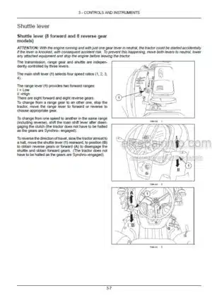 Photo 7 - New Holland T7.230 T7.245 T7.260 Sidewinder II Tier 4B Final Operators Manual Tractor October December 2017