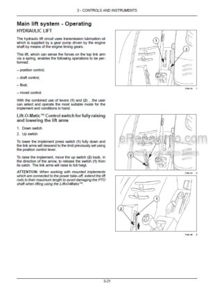 Photo 7 - New Holland T7.230 T7.245 T7.260 Sidewinder II Tier 4B Final Operators Manual Tractor September 2016