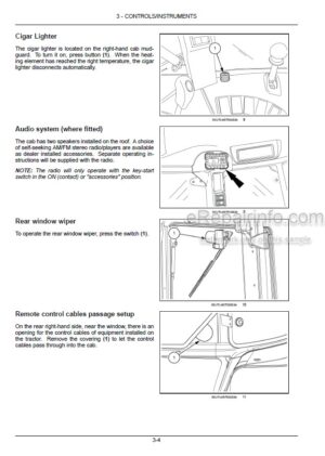 Photo 7 - New Holland T4.80V T4.90V T4.100V T4.110V Operators Manual Tractor