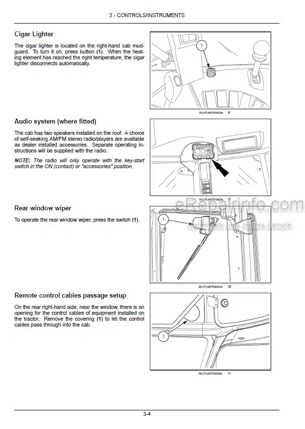 Photo 1 - New Holland T4.115 Operators Manual Tractor