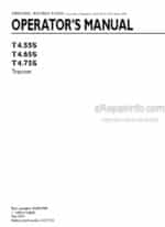 Photo 4 - New Holland T4.55S T4.65S T4.75S Operators Manual Tractor