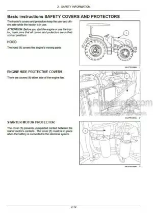 Photo 10 - New Holland T4.55S T4.65S T4.75S Operators Manual Tractor