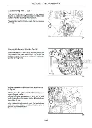 Photo 3 - New Holland T4.55 T4.65 T4.75 Powerstar Series Operators Manual Tractor 84343404